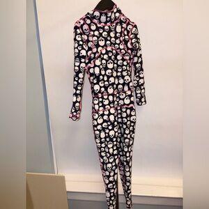 TutuBlue Kids Skull Print Full-Body Swimsuit